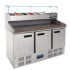 Polar Refrigerated Pizza and Salad Prep Counter 368 Litre