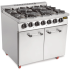 Buffalo 6 Burner Oven Range NAT/LPG Gas