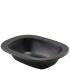 Black Vintage Steel Pie Dish 16cm