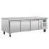 Polar U-Series Low Height Chef Base Commercial Fridge Triple Door 194 Litre