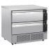 Polar U-Series Double Drawer Underbroiler Chefs Base Freezer Dual Temperature - 4 x GN