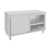 Vogue Standing Floor Cupboard Stainless Steel 1500mm