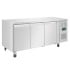 Polar 3 Door Counter Freezer 417 Litre