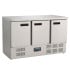 Polar 3 Door Counter Fridge With Compressor 368 Litre