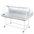 Polar G-Series Countertop Serve Over Fish Counter 255 Litre + Trolley Stand