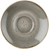 Churchill Stonecast Peppercorn Grey Cappuccino Saucer 15.6cm/6.13" (Pack of 12)
