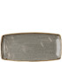 Churchill Stonecast Peppercorn Grey Oblong Plate 15 x 29.5cm/5.88 x 11.56" (Pack of 12)