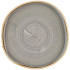 Churchill Stonecast Peppercorn Grey Organic Walled Plate 21cm/8.25" (Pack of 6)