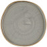 Churchill Stonecast Peppercorn Grey Organic Walled Plate 25.5cm/10" (Pack of 6)