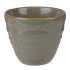Churchill Stonecast Peppercorn Grey Ripple Chip Mug 9.5cm/3.69" 280ml/9.85oz - Front