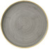 Churchill Stonecast Grey Walled Plate 8.67"