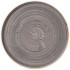 Churchill Stonecast Peppercorn Grey Walled Plate 11 Ich (Pack of 6)