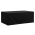 Bolero Rectangular Outdoor Chair & Table Cover Black 3100 x 1500mm