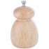 Natural Rubber Wood Salt Mill 4"