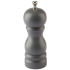Grey Rubber Wood Salt Mill 6"