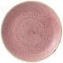 Churchill Stonecast Petal Pink Evolve Coupe Plate 6.5 Ich (Pack of 12)