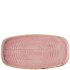 Churchill Stonecast Petal Pink Oblong Chefs Plates 11 5/8X5 7/8" (Pack of 6)