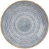 Churchill Studio Prints Homespun Slate Blue Coupe Bowl 24.8cm/9.75" 1.136L/39.98oz (Pack of 12)