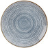 Churchill Studio Prints Homespun Slate Blue Coupe Plate 16.5cm/6.44" (Pack of 12)