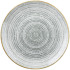 Churchill Studio Prints Homespun Stone Grey Coupe Bowl 18.2cm/7.13" 426ml/15oz (Pack of 12)