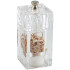 Square Acrylic Salt or Pepper Mill 10cm