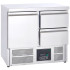 Sterling Pro 1 Door 2 Drawer Counter Fridge Stainless Steel 230 Litres