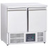 Sterling Pro 2 Door Counter Fridge Stainless Steel 240 Litres