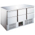 Sterling Pro 6 Drawer Counter Fridge Stainless Steel 368 Litres