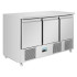 Polar U-Series Ventilated 3 Door Saladette Counter