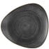 Churchill Stonecast Raw Black Lotus Plate 26.5cm/10" (Pack of 12)