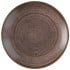 Churchill Stonecast Raw Brown Evolve Coupe Plate 16.5cm/6.5" (Pack of 12)