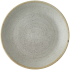Churchill Stonecast Raw Grey Evolve Coupe Plate 21.7cm/8.67" (Pack of 12)