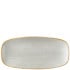 Churchill Stonecast Raw Grey Chefs Oblong Plate 12.7 x 26.9cm/5 x 10.6" (Pack of 12)