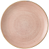Churchill Stonecast Raw Terracotta Coupe Plate 26cm/10.25" - Overhead