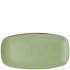 Churchill Stonecast Sage Green Chefs Oblong Plate 35.5 x 18.9cm/13.88 x 7.38" (Pack of 6)