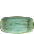 Churchill SSGSXO141 Stonecast Samphire Green Oblong Chefs Plate 13.875X7.375"