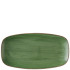 Churchill Stonecast Sorrel Green Chefs Oblong Plate 18.9 x 35.5cm/7.4 x 14" (Pack of 6)