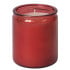 Glass Jar Candles Red 50 Hour (Pack of 8)