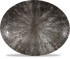 Studio Prints Stone Quartz Oval Plate 31.7 x 25.5cm