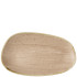 Churchill Stonecast Truffle Opal Organic Oblong Platter 22 x 13cm (Pack of 6)