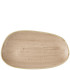 Churchill Stonecast Truffle Opal Organic Oblong Platter 26 x 15cm (Pack of 12)