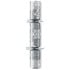 11" Snowflake Silver Christmas Cracker with Christmas Quiz (Pack of 100)