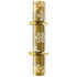 11" Snowflake Gold Christmas Cracker with Christmas Quiz (Pack of 100)