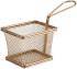 Copper Serving Fry Basket Rectangular 10 x 8 x 7.5cm (Pack of 6)