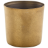GenWare Gold Vintage Steel Serving Cup 8.5 x 8.5cm (Pack of 12)