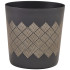 GenWare Metallic Black Diamond Serving Cup 8.5 x 8.5cm (Pack of 12)