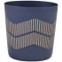 GenWare Metallic Blue Lined Serving Cup 8.5 x 8.5cm (Pack of 12)