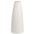 Stonecast Barley White Bud Vase 12.5cm