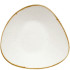 Stonecast Barley White Triangle Bowl 23.8 x 15.8cm