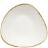 Stonecast Barley White Triangle Bowl 27.2 x 26.7cm